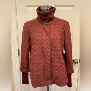 Prana Zigzag Patterned Jacket